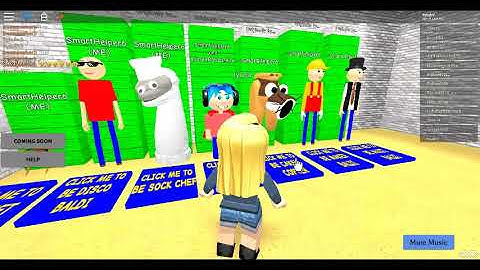 Baldi Basics RolePlay Roblox (How To Get SUMMER BALDI MULTI AND MAKER BALDI SUMMER UPDATE)