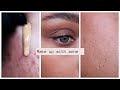 CLOSE UP MAKEUP - WHAT MAKE UP REALLY LOOKS LIKE ON THE SKIN - ACNE