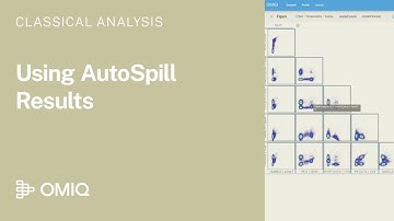 AutoSpill Three: Using AutoSpill Results in OMIQ