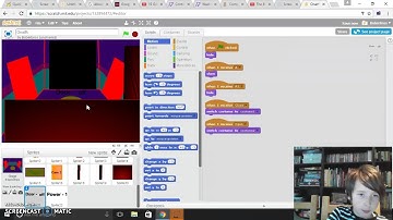 How to make a fnaf game in scratch #8 power on panel