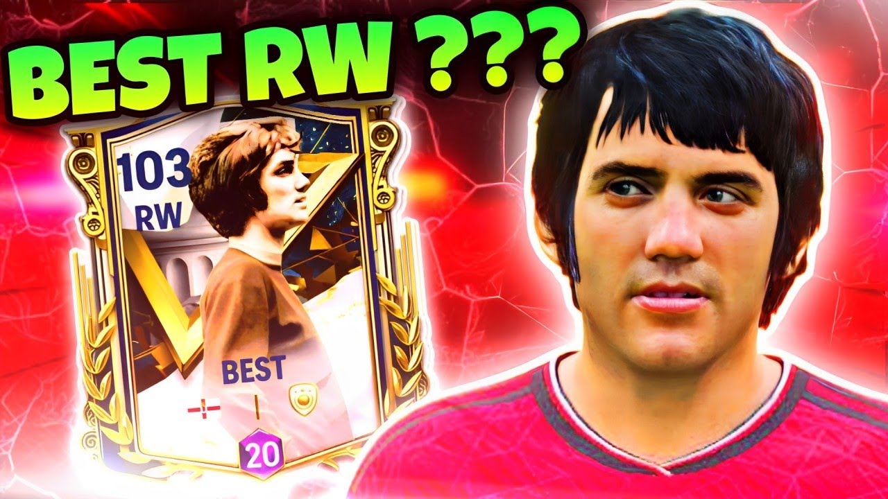 HOL ICON GEORGE BEST IS THE BEST RW IN FC MOBILE ? - YouTube