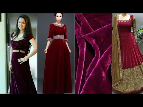 Share more than 151 micro velvet gown latest