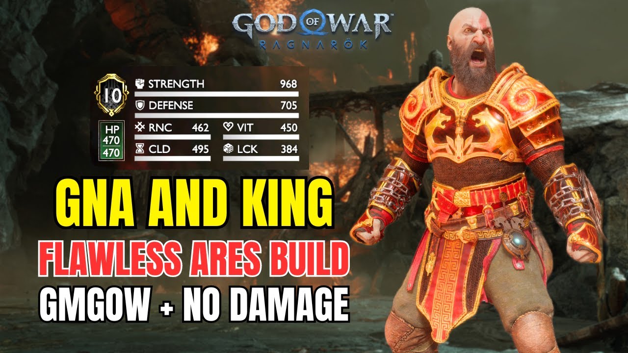 GNA AND BERSERKER KING - FLAWLESS ARES BUILD - God Of War Ragnarok ...