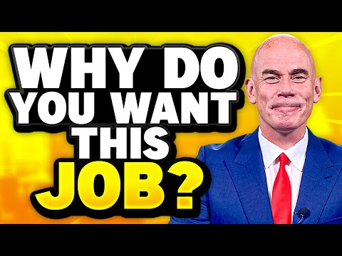 Video: Varför vill du ha det här jobbet?