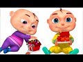 Five Little Babies Playing With Dough (Build House) | Videogyan 3D Rhymes | Original Learning Songs