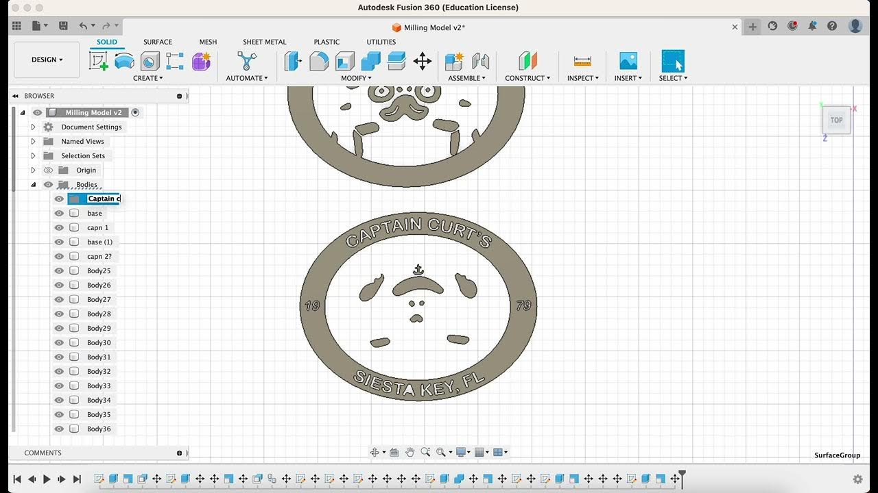 How to group objects in fusion 360 youtube