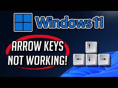 Fix Arrow Keys Not Working In Windows 1110 2025