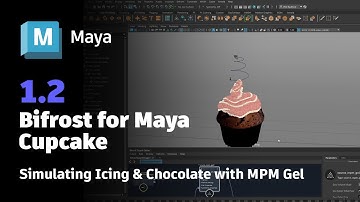 Bifrost for Maya Cupcake 1.2 – Simulating Icing & Chocolate with MPM Gel