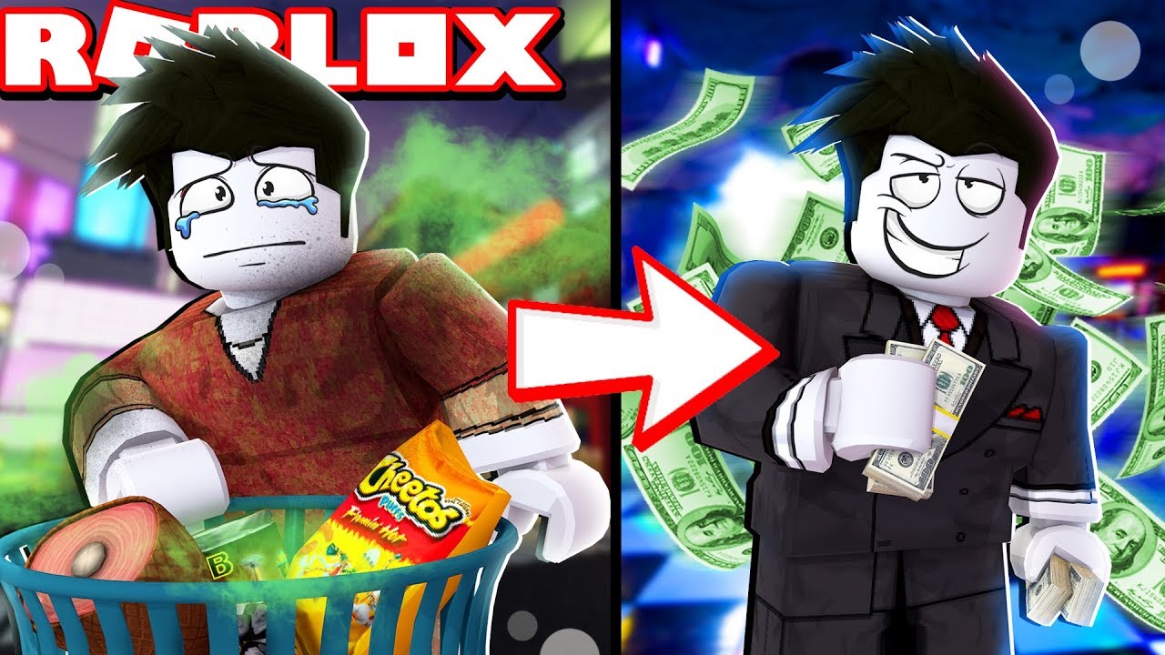 Going From Poor To Rich In Roblox Roblox Bloxburg A Sad