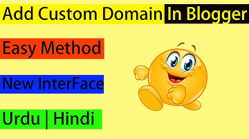 how to add/setup custom domain on blogger | domain name add krna ka tarika