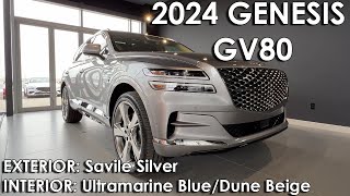 2024 Genesis GV80 3.5T Prestige AWD-  Walkaround, Interior and Exterior Details