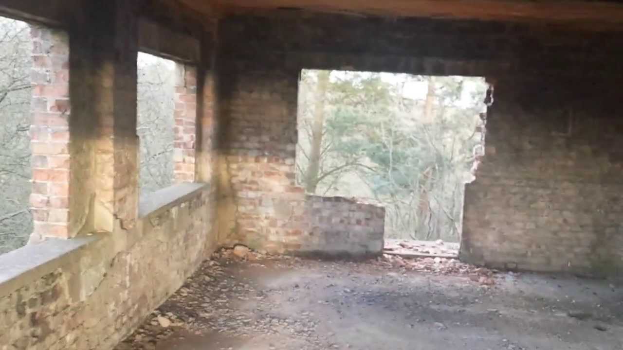 Derelict Control Tower North Witham Airfield January 2014