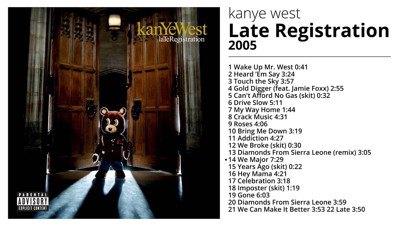 Kanye West Late Registration Full Album Youtube