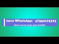 Novo WhatsApp: 47 992175323