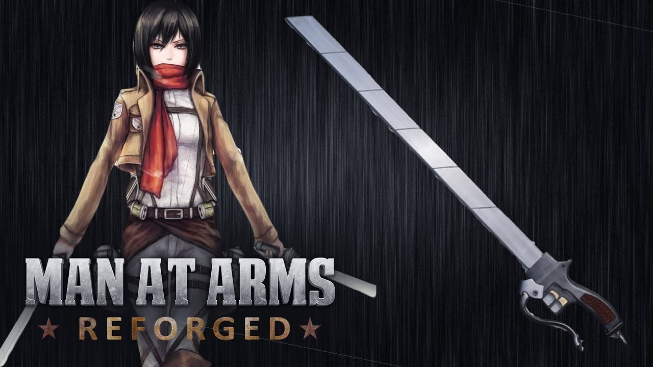 ⁣3D Maneuver Gear Sword - Attack on Titan - MAN AT ARMS: REFORGED