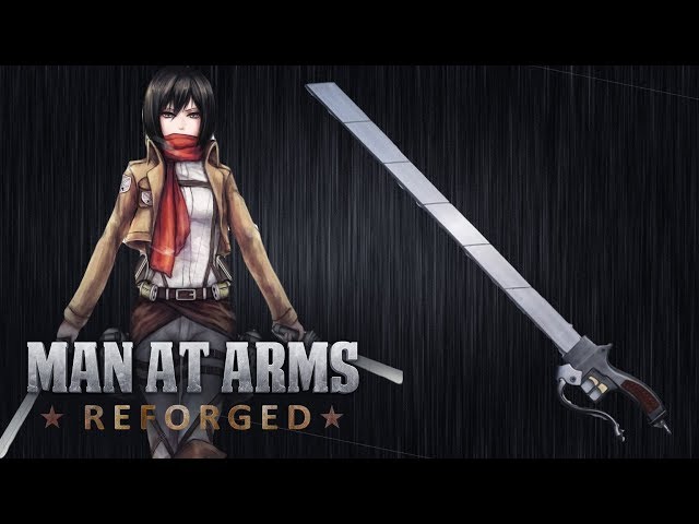 3D Maneuver Gear Sword - Attack on Titan - MAN AT ARMS: REFORGED class=