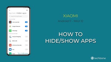 How to Hide/Show Apps - Xiaomi [Android 11 - MIUI 12]