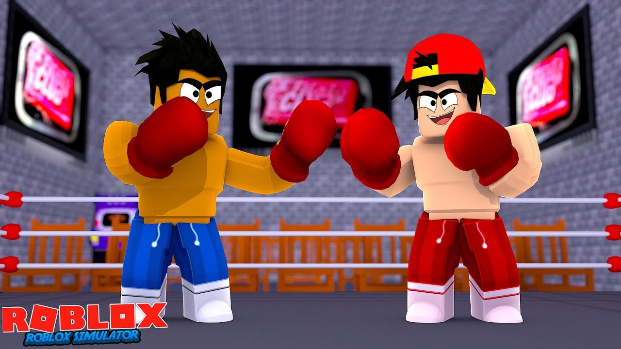 Roblox Boxing Simulator Donut Ropo Have A Huge Boxing Fight Youtube - boxing glove roblox