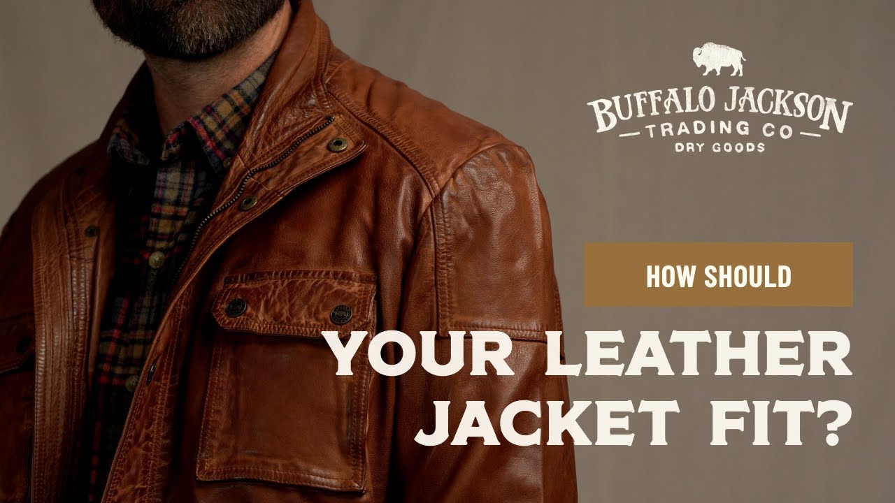 Buffalo Jackson Trading Co. Maverick Leather Bomber Jacket