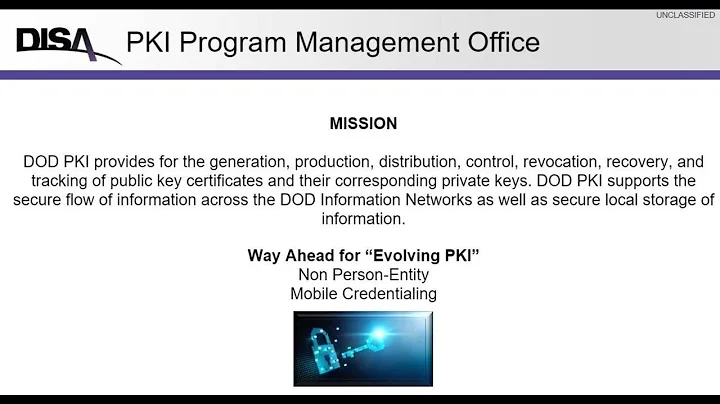 Public Key Infrastructure Strategy