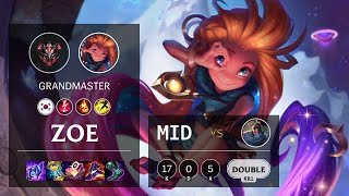 Zoe Mid vs Yasuo - KR Grandmaster Patch 11.15