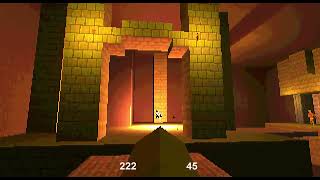 Q1K3 - Full Gameplay - Quake en 13 KB - 2 Niveles - En Corcho
