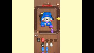 Color Cube Breaker level 11 walkthrough solution  