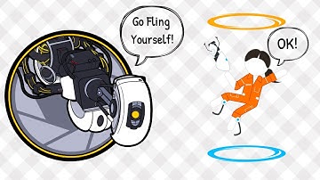 Portal - Fling Yourself | Route Shortcut