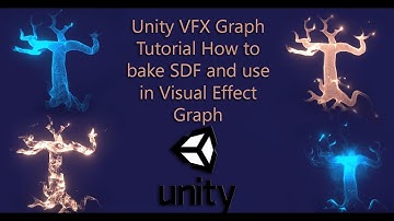 Unity VFX Graph SDF use in Visual Effect Graph