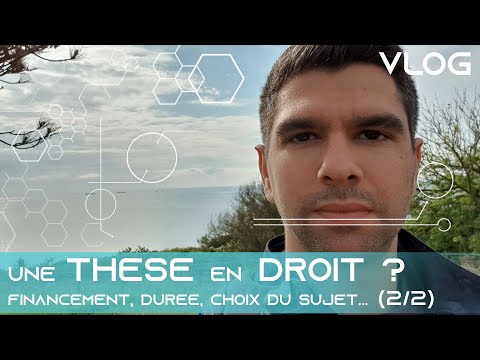 Une thèse en