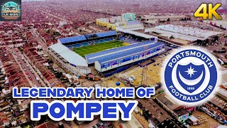 Fratton Park The Renovated Home Of Portsmouth Fc Dji Mini 4K Drone Cinematic