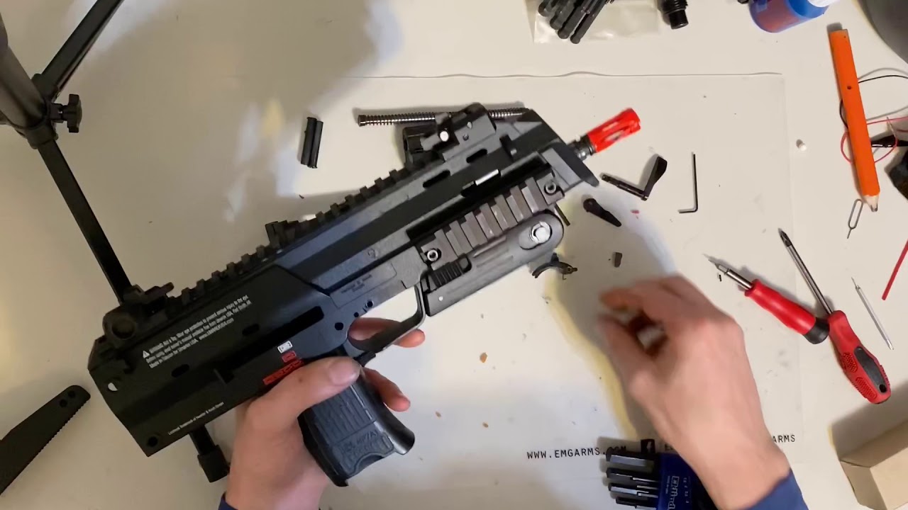KWA GBB MP7 complete disassembly/reassembly YouTube