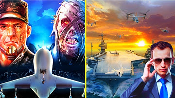 DRONE 5 ELITE ZOMBIE SHOOTER VS MODERN WARSHIPS