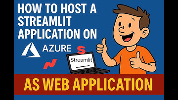 How to host a streamlit application on Azure App Service as Web Application