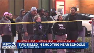 Two teens killed in shooting near Rainier Beach High School
