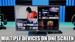 STREAMING ON 4 DEVICES ON ONE SCREEN | HOW TO ADD AN HDMI MULTIVIEWER FOR YOUR STREAMING SETUP