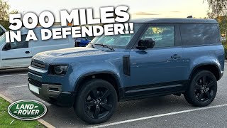 DRIVING a Land Rover Defender 90 for 500 miles