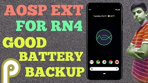 fully customizeable android pie 9.0 based custom rom aosp extended for redmi note 4 & how to install