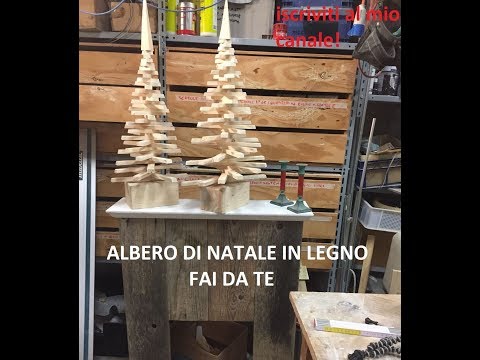 Albero Di Natale In Legno Fai Da Te.Albero Di Natale In Legno Fai Da Te Homemade Wood Christmas Tree Youtube