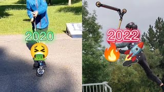 Insane 2.5 years scooter progression!