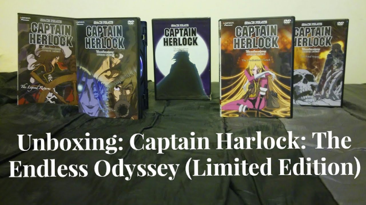 Unboxing: Captain Harlock (Herlock): The Endless Odyssey (Limited Edition)