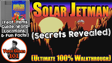 Solar Jetman Walkthrough | 100% Guide | Video Games 101