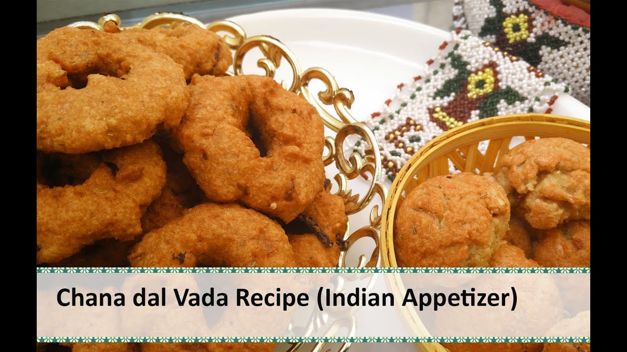 Chana Dal Vada Recipe | South Indian Cuisine | Indian Appetizer Recipes by Healthy Kadai