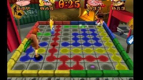 Crash Bash Pogo Agogo Gameplay PS1