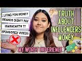 Why I said no...truth about influencers money & sponsorships (my worst experience) | ThatQuirkyMiss