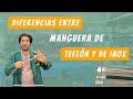 Diferencias entre una manguera de teflón y una de inoxidable ;)