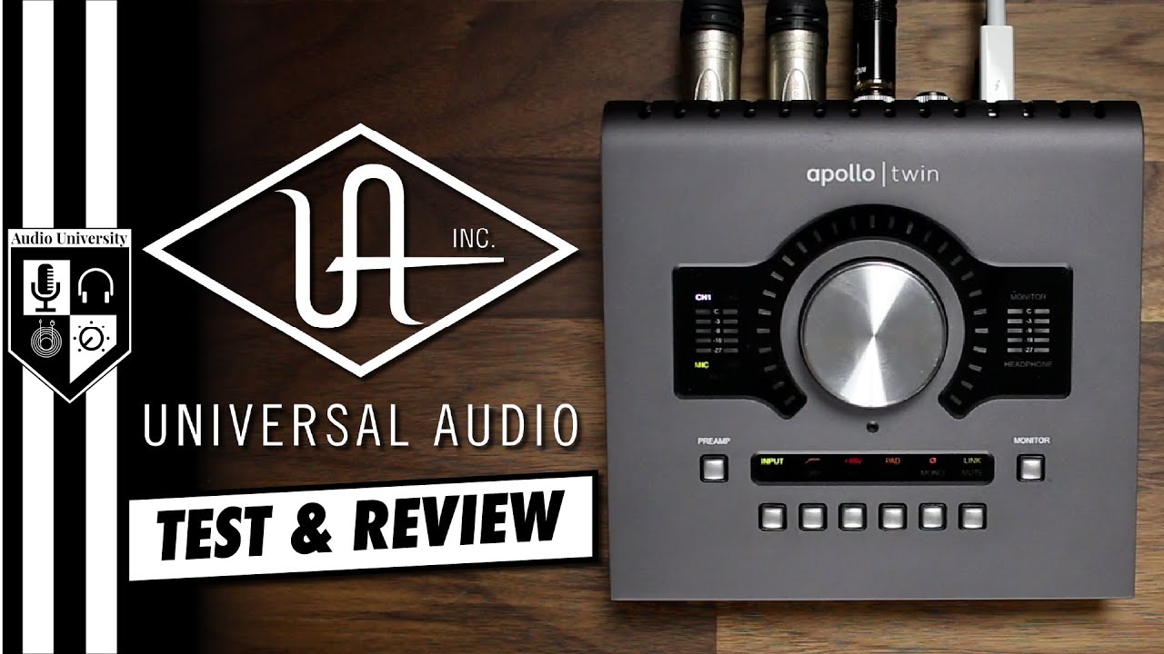 Universal Audio Apollo Twin Audio Interface  Review, Setup, & Test – Audio  University