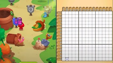 Nono Crossing Picture Nonogram - Level 28 To Level 33