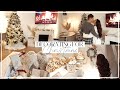 DECORATING FOR CHRISTMAS | Affordable Beige, Gold + White decor & TOUR! 2021