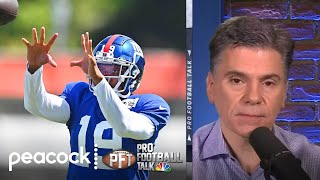 Mike Florio: Kenny Golladay yelling at OC 'is a bad look' | Pro Football Talk | NBC Sports